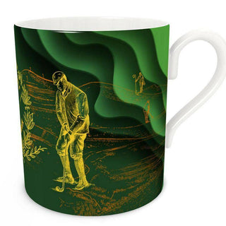 London Bone China Mug for Golf Lover - MORO DESIGN STUDIO