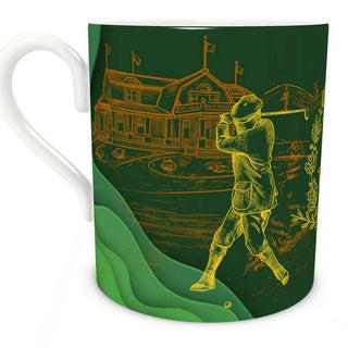 London Bone China Mug for Golf Lover - MORO DESIGN STUDIO