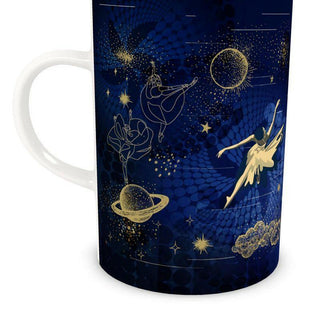 London Bone China Mug CELESTIAL BALLET - MORO DESIGN STUDIO