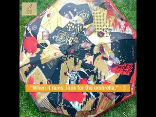 carmen opera gift items - artistic umbrella for music lovers - gift items for opera lovers