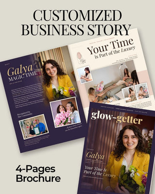 Customized Business Story Brochure
