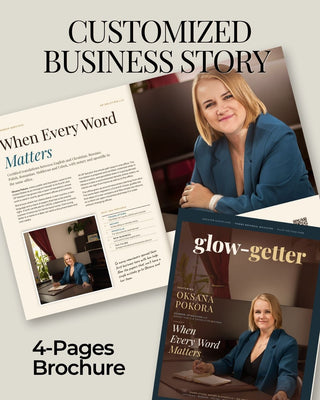 Customized Business Story Brochure