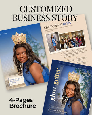 Customized Business Story Brochure