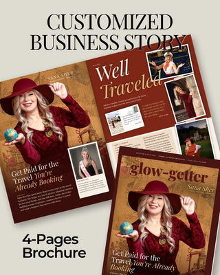 Customized Business Story Brochure