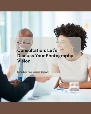 PERSONAL PHOTOSHOOT CONSULTATION