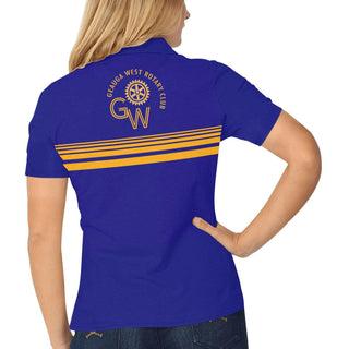 The Rotary Club classic polo shirt for women - MORO DESIGN STUDIO