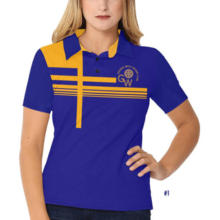 The Rotary Club classic polo shirt for women - MORO DESIGN STUDIO
