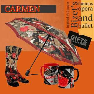 Artistic Gift Socks CARMEN - MORO DESIGN STUDIO
