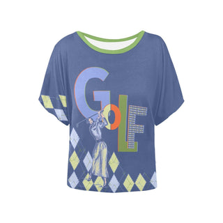 Golf-Inspired Vintage Argyle T-Shirt - MORO DESIGN STUDIO