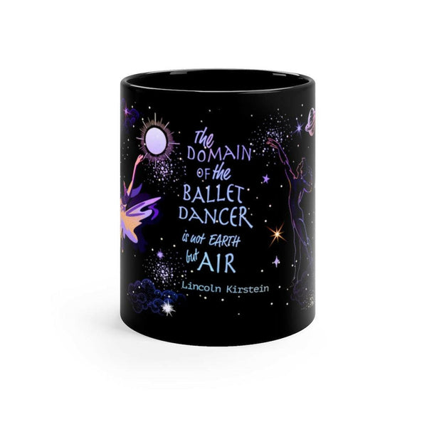 Black Coffee Mug (Neon) CELESTIAL BALLET - MORO DESIGN GIFTS