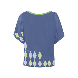 Golf-Inspired Vintage Argyle T-Shirt.