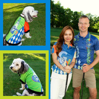 Dog’s golf shirt - CANINE CADDY - MORO DESIGN GIFTS