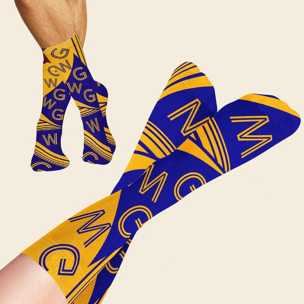 Cool Socks for Geauga West Patriots - MORO DESIGN GIFTS