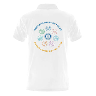 Men's Cotton Polo Shirt for Geauga West Rotary Club - MORO DESIGN STUDIO
